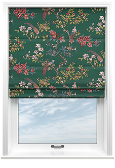 Orientalis, Jade - Twist&Fit Roman Blind